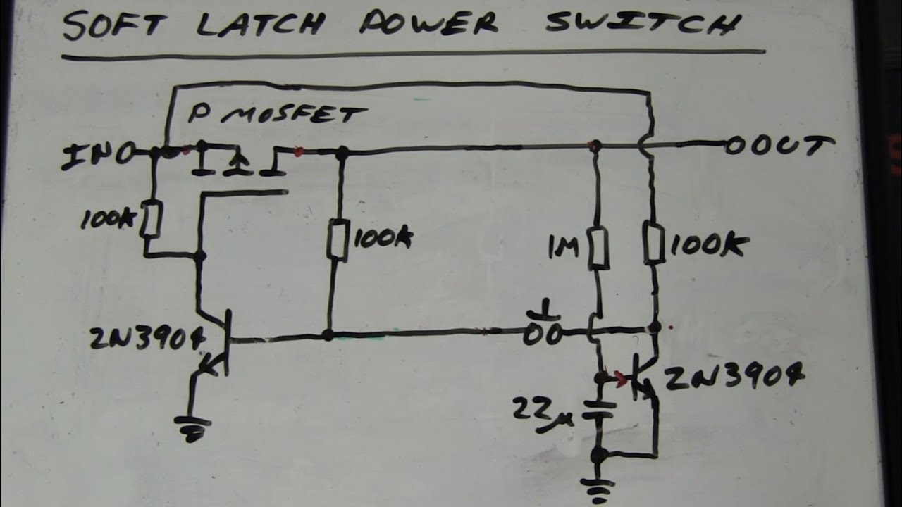 EEVblog #262 - World's Simplest Soft Latching Power Switch Circuit