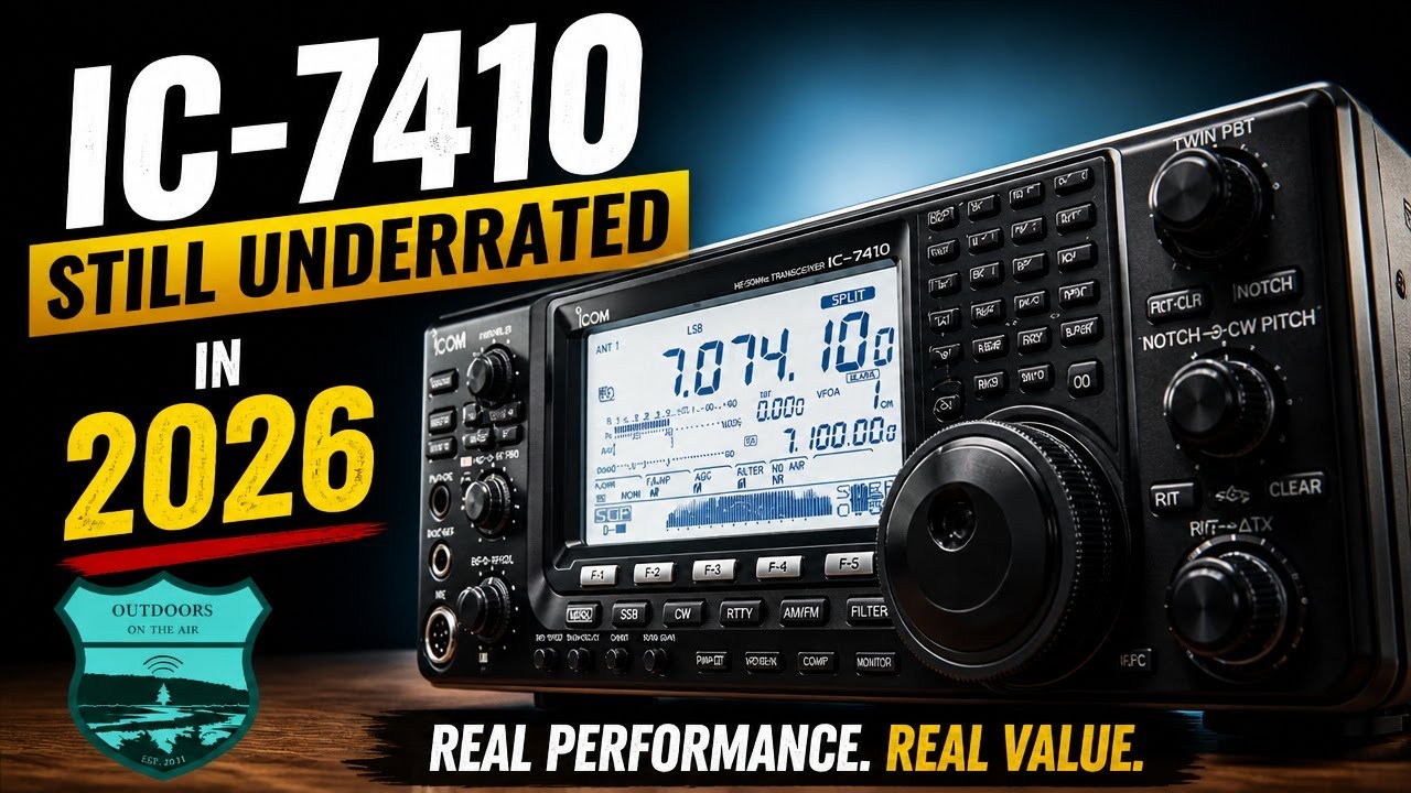 Icom's Forgotten HF Gem - the IC-7410
