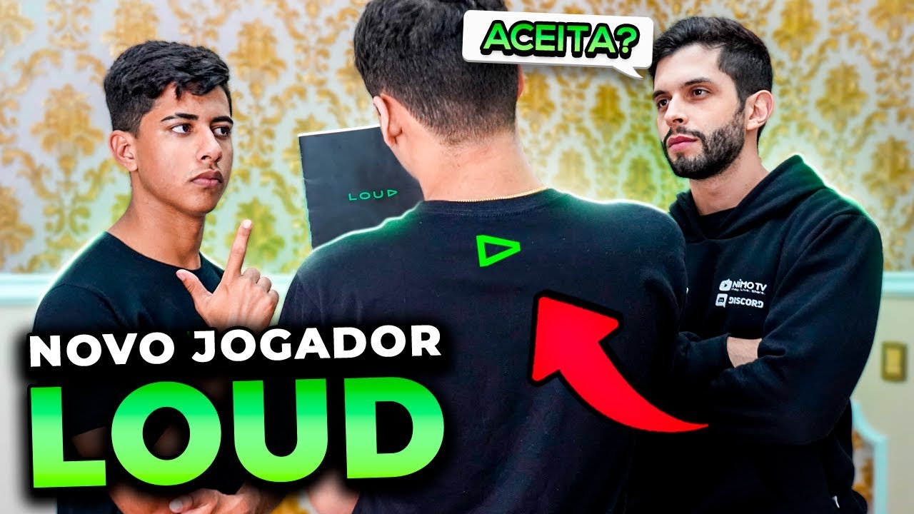 CONTRATADO!! O NOVO PRO PLAYER DE FREE FIRE DA LOUD!!