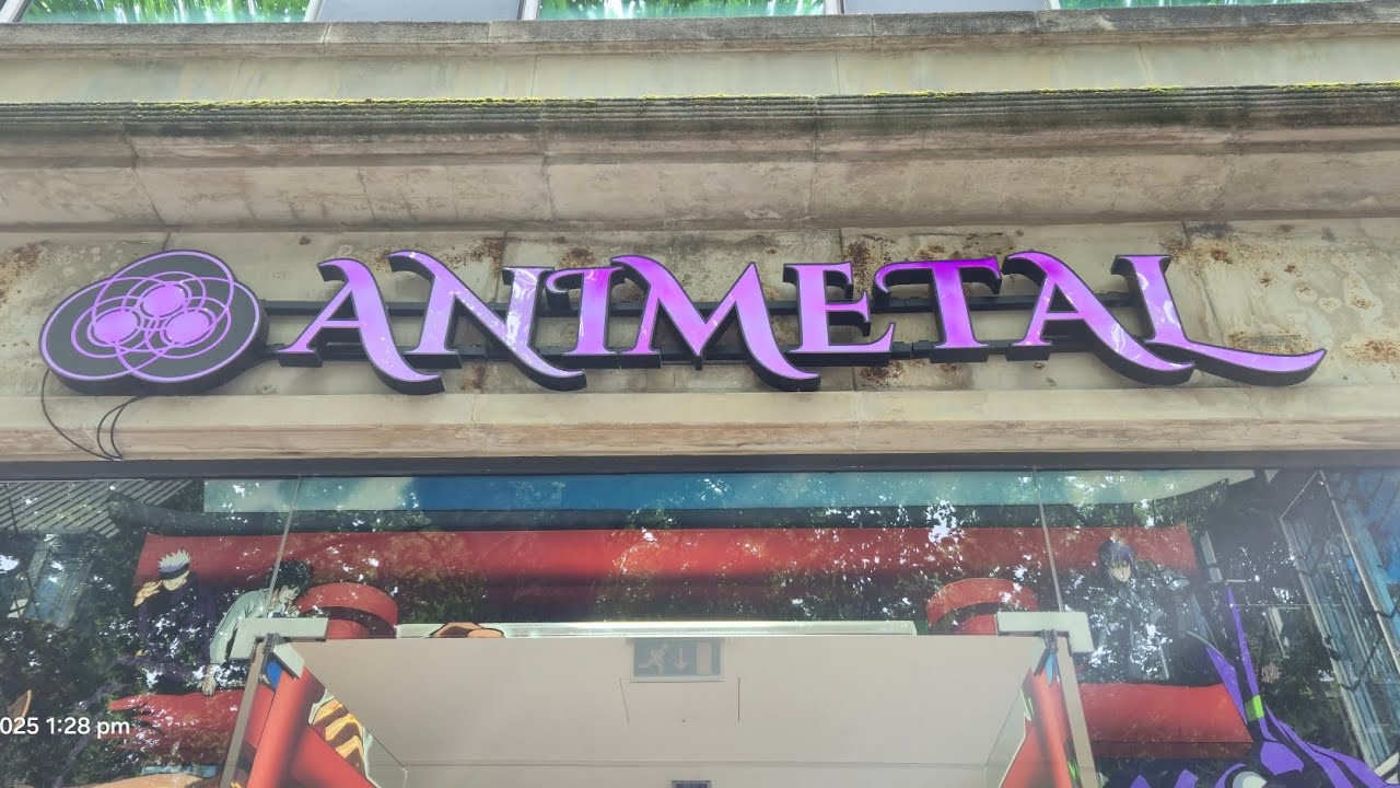 New tour of animetal ( anime) store up London so much anime in there