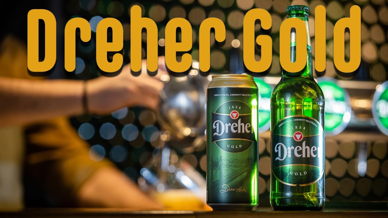 Dreher Gold 5.0% ABV - SwillinGrog Beer Review