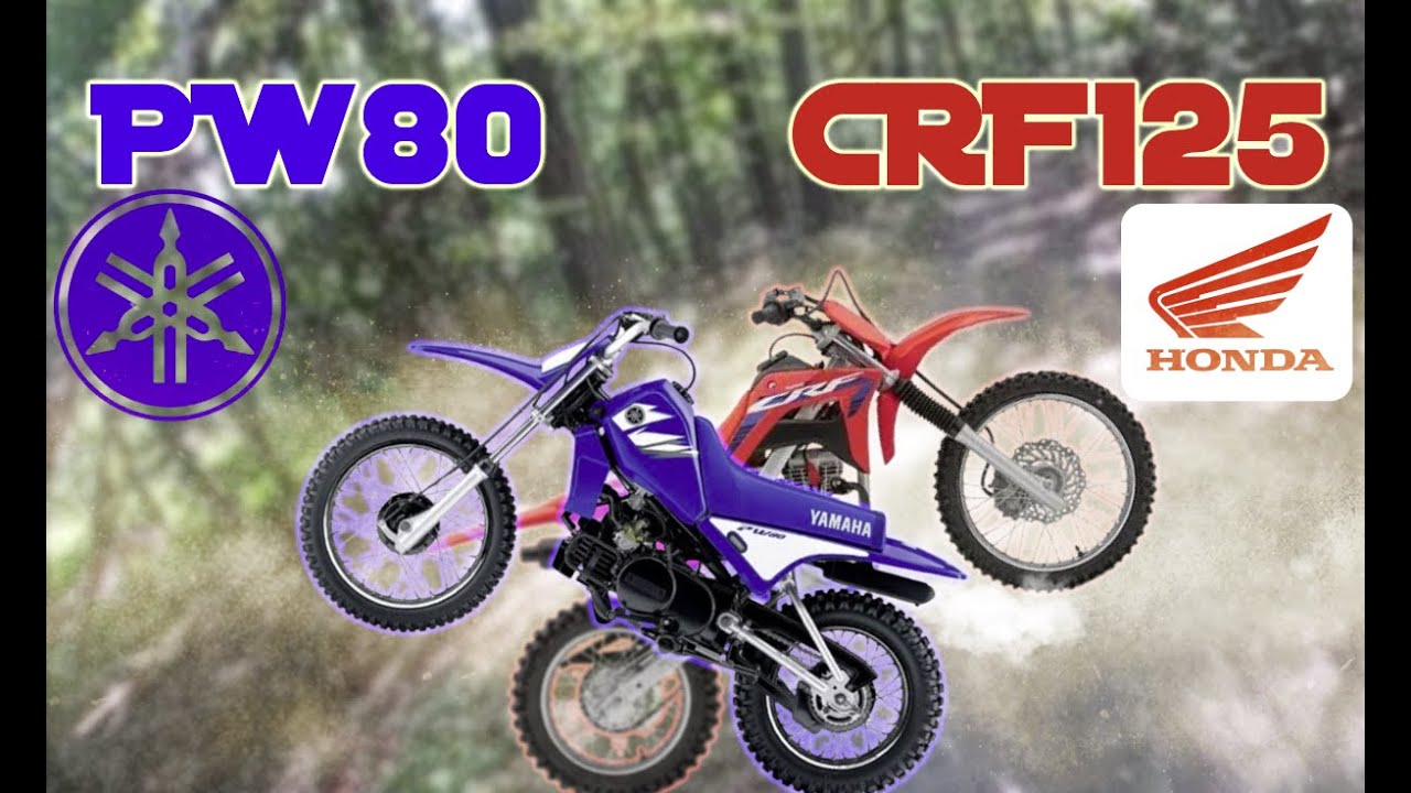 PW80 Rips with the CRF125! **COPS**
