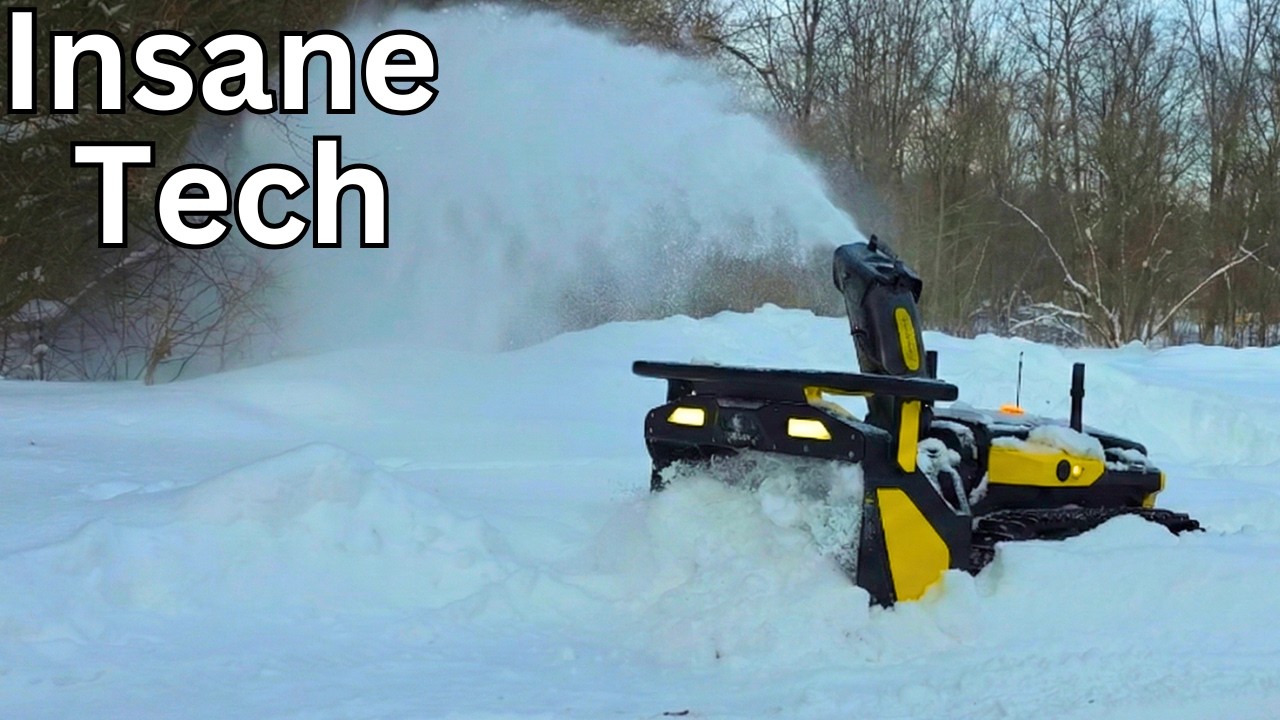 Testing the Yarbo Self-Driving Snow Blower