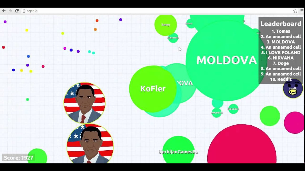 Gameplay Agario - Highscore - Gra w Agar.io [11175]