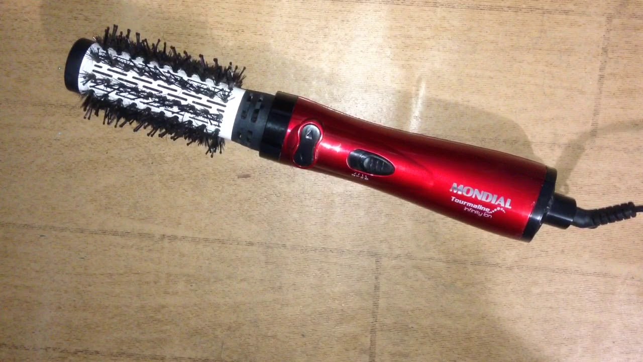 Abrindo Escova Rotativa Mondial Tourmalaine