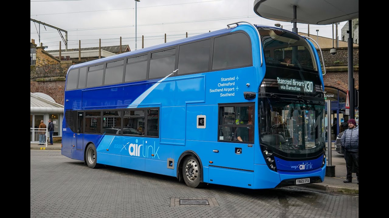 Bus variety around Chelmsford Station 20th February 2020