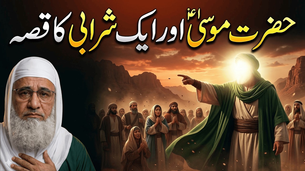 Hazrat Musa A.S Aw Ao Sharabi Waqia | Zra Larrzawonkay Islami Qissa | Pashto Islami Bayan