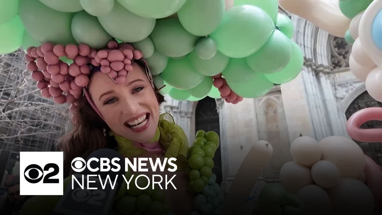 New Yorkers show off their creative side at annual Easter Parade and Bonnet Festival