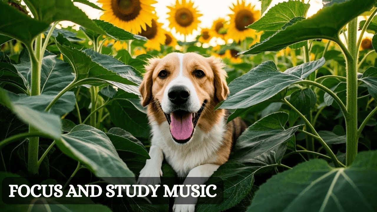 Work Music and Focus Music with Dogs &ndash; Study Music and Ambient Music with Cute Dog Moments