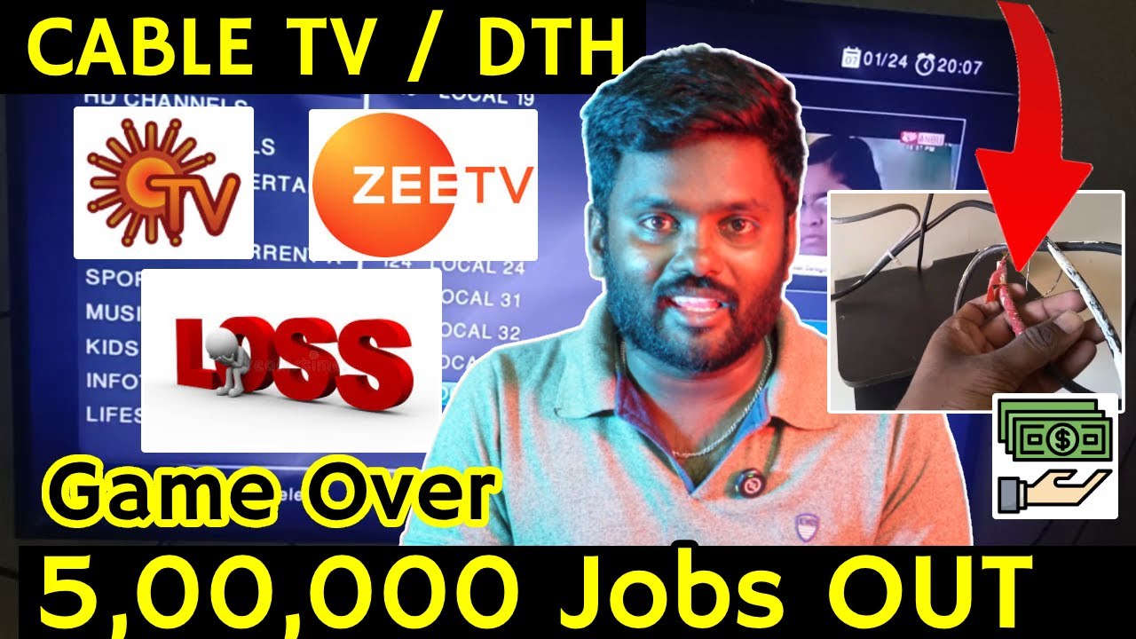 Cable TV & DTH Downfall 📉 | Why TV Ad Revenue is Falling? | OTT Growth | Anbu Tech