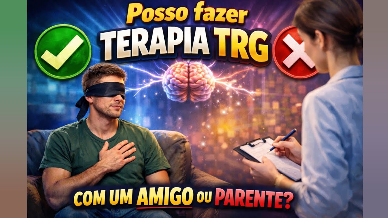 POSSO FAZER TERAPIA TRG COM UM AMIGO OU PARENTE?  | Elias Sousa 