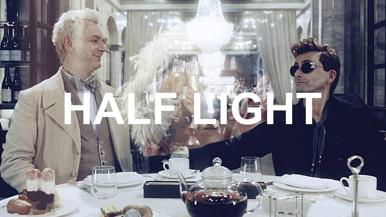 ❖Crowley and Aziraphale | HALF LIGHT [Happy New Year!]