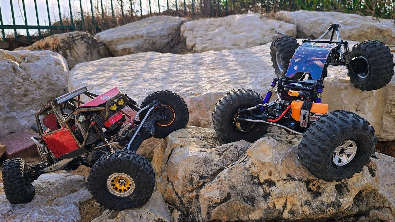 Rhino Yue One & INJORA Buggy - Competitive Rock Crawling Session