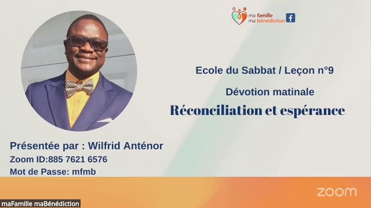 EDS1T- Leçon 9:Réconciliation et espérance