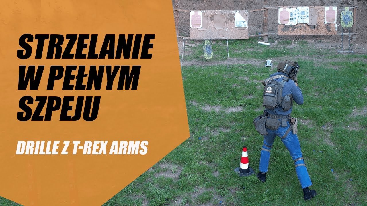 Strzelanie w pełnym szpeju według T-Rex Arms