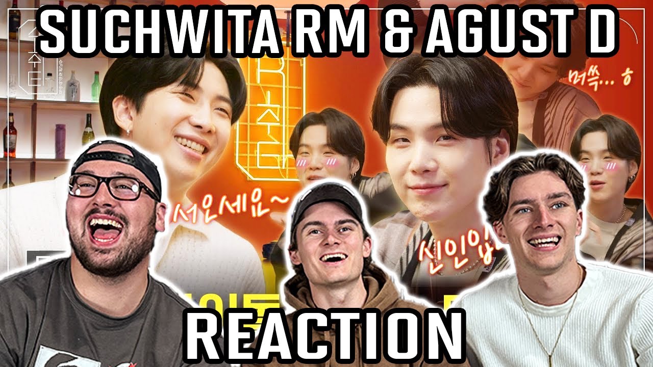 K-POP NEWBIES WATCH SUCHWITA WITH RM & AGUST D!