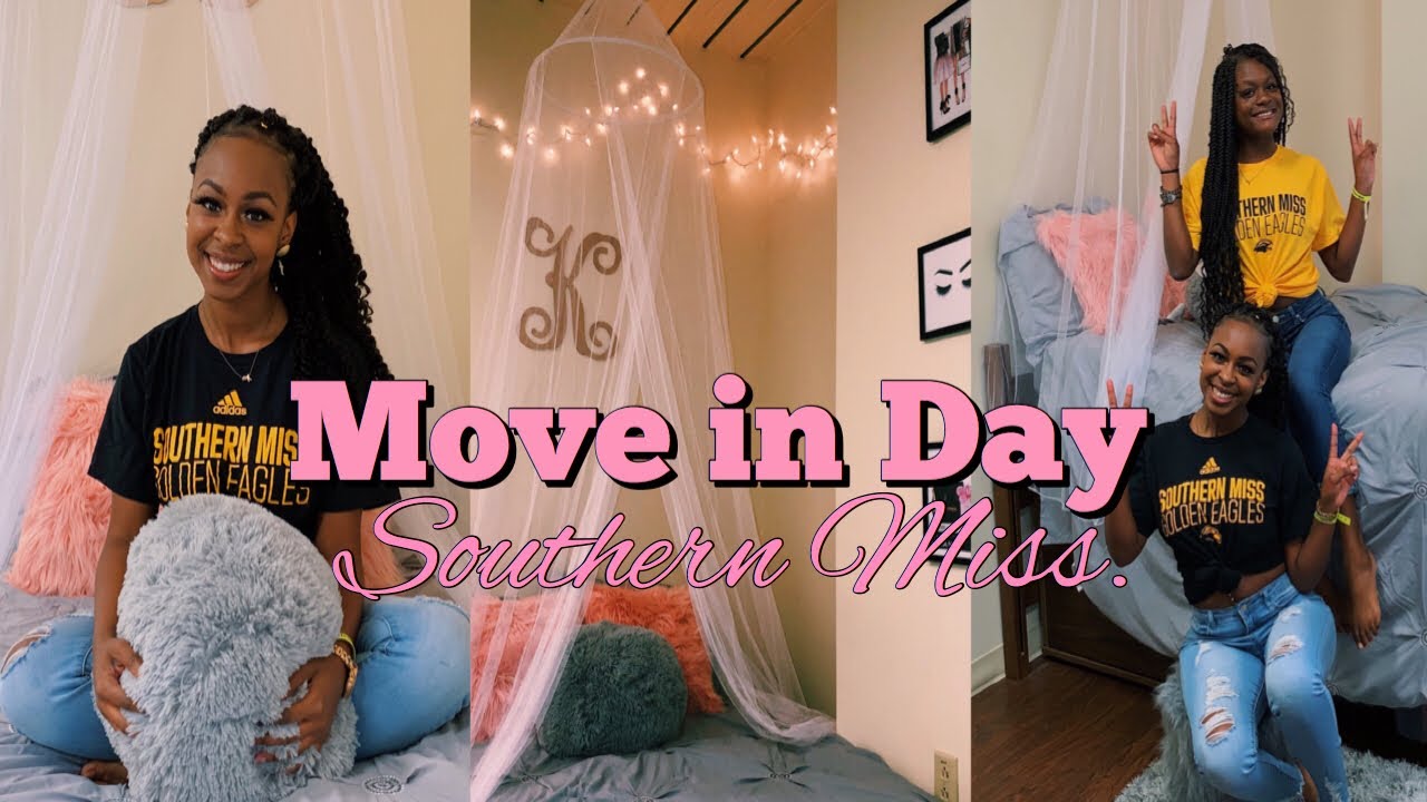 Moving Into College | Vann Hall| Southern Miss.