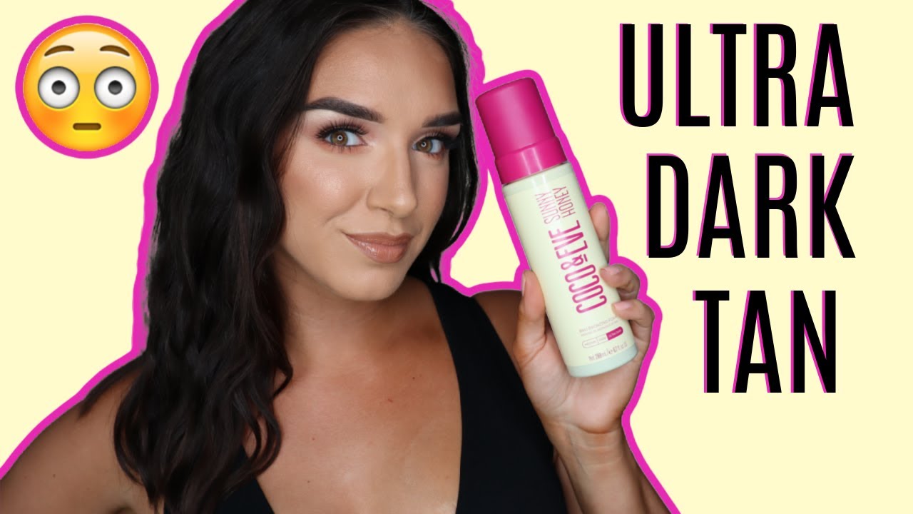 COCO AND EVE SUNNY HONEY ULTRA DARK TANNING FOAM REVIEW