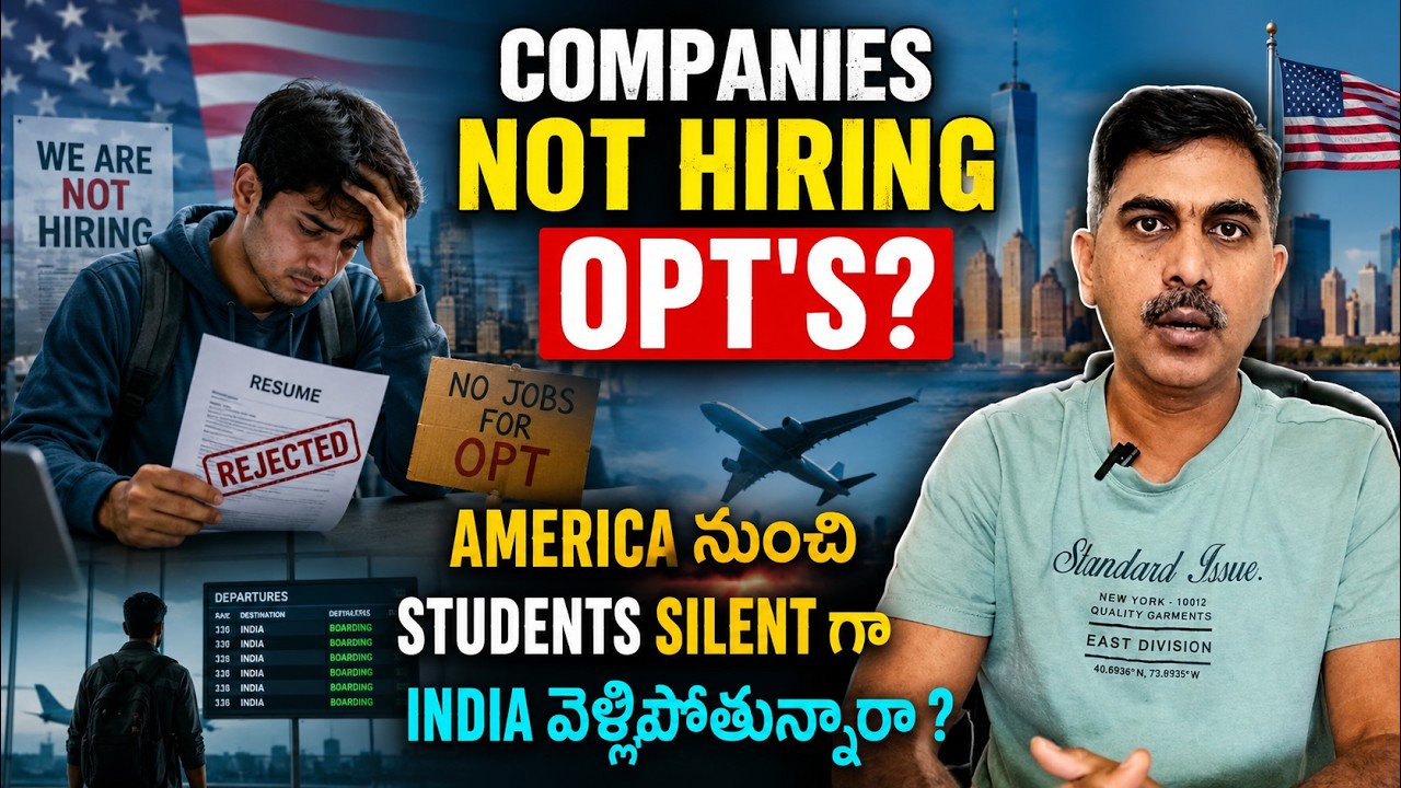 Why Are Many OPT Students Not Getting Jobs in the USA? AI Screening, Hiring Slowdown & Alternative