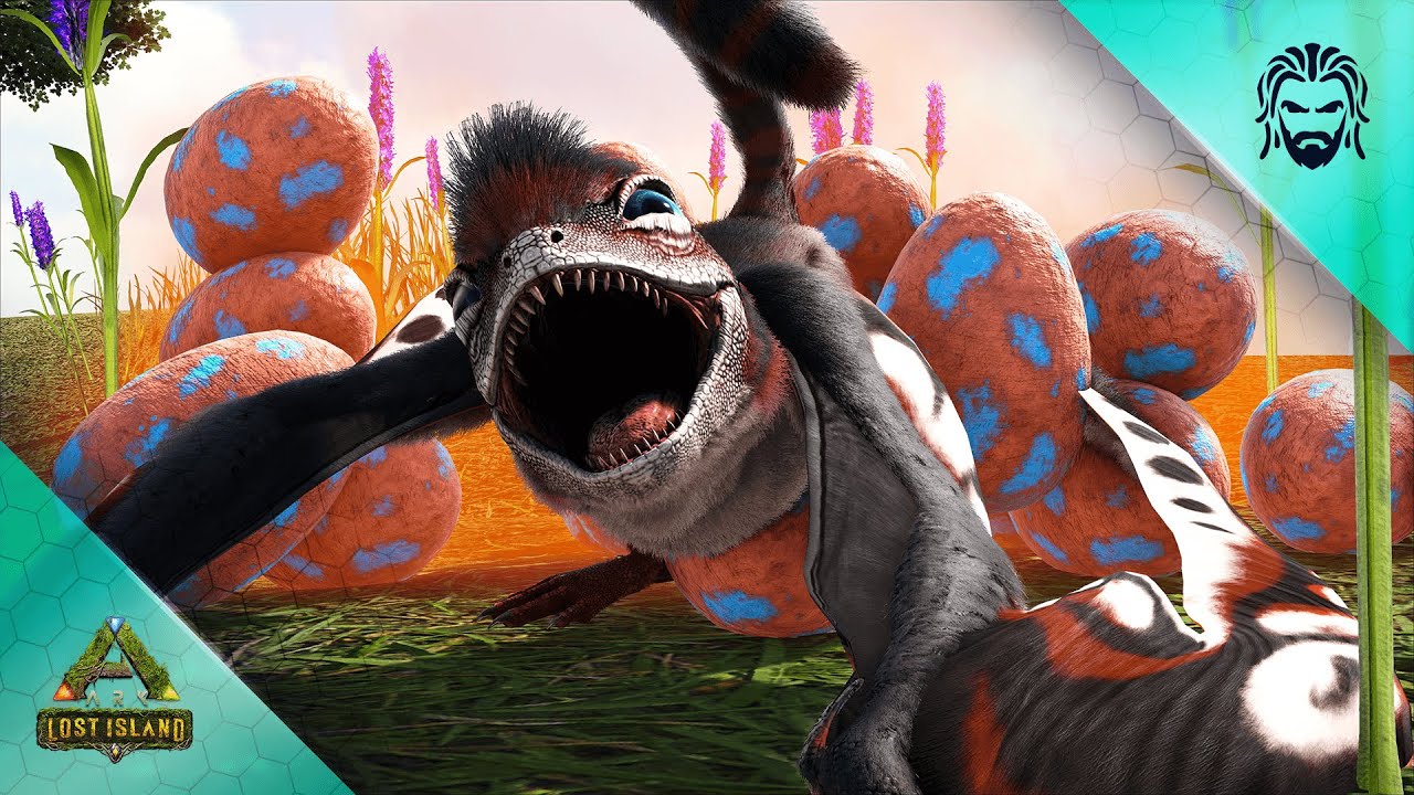 Sinomacrops Babies are the Cutest Dinos in ARK! - ARK Lost Island [DLC E4]