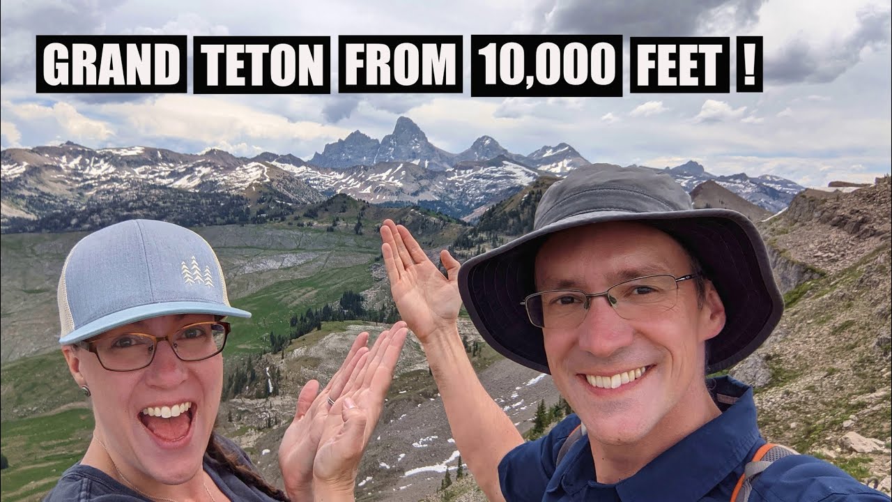 Teton Valley & Chair Lift Ride to GRAND TETON Views From Grand Targhee Resort