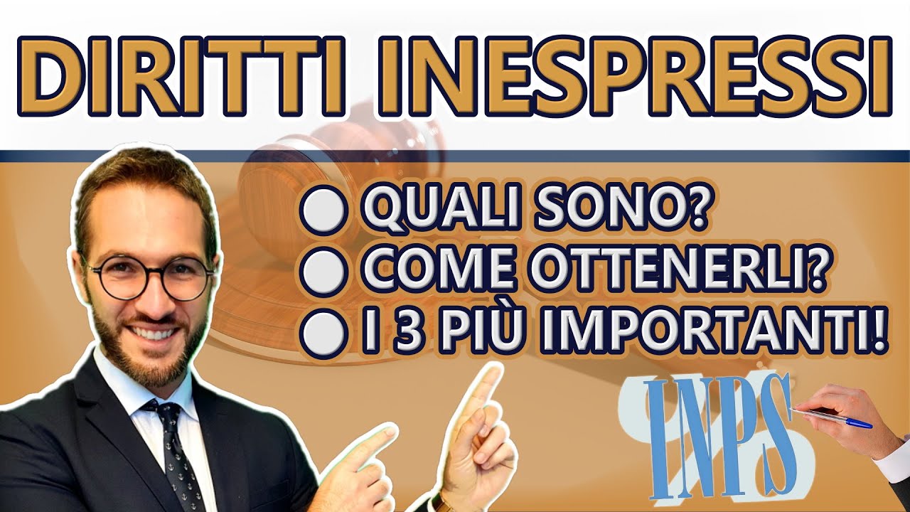 DIRITTI INESPRESSI | I 3 PIU' IMPORTANTI?