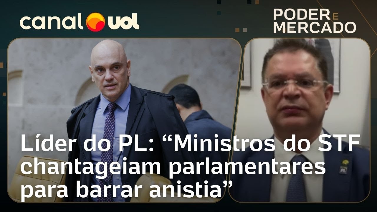 Líder do PL na Câmara alega 'chantagem' de ministros do STF para não votar anistia
