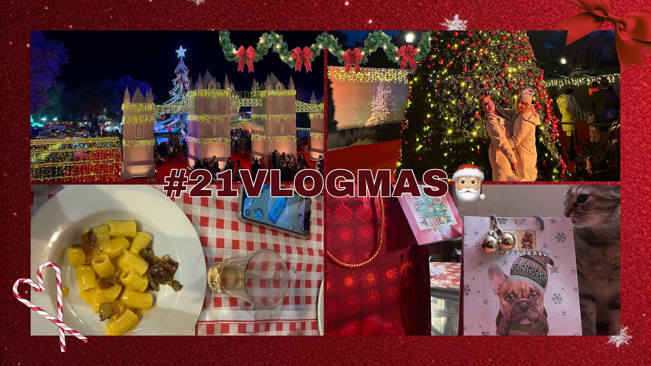 🎅🏼 #21VLOGMAS CHRISTMAS WORLD!! 20/12/25 🎁