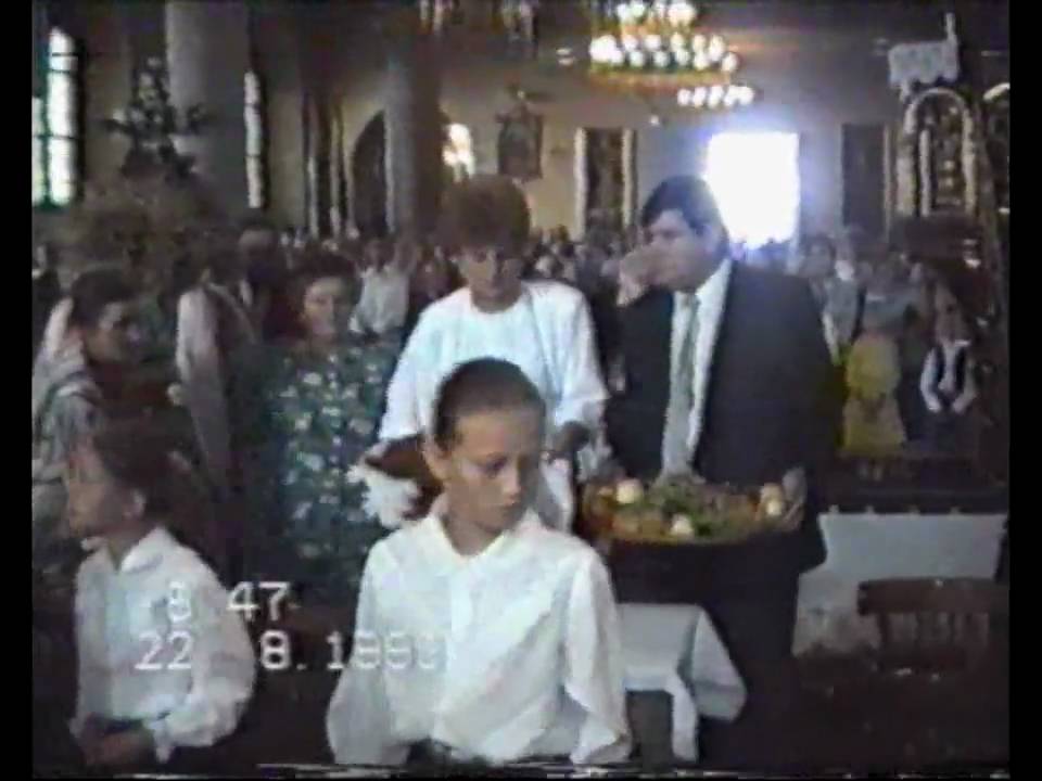 Zembrzyce,Kapela,Wojtanek 1993r.Dozynki