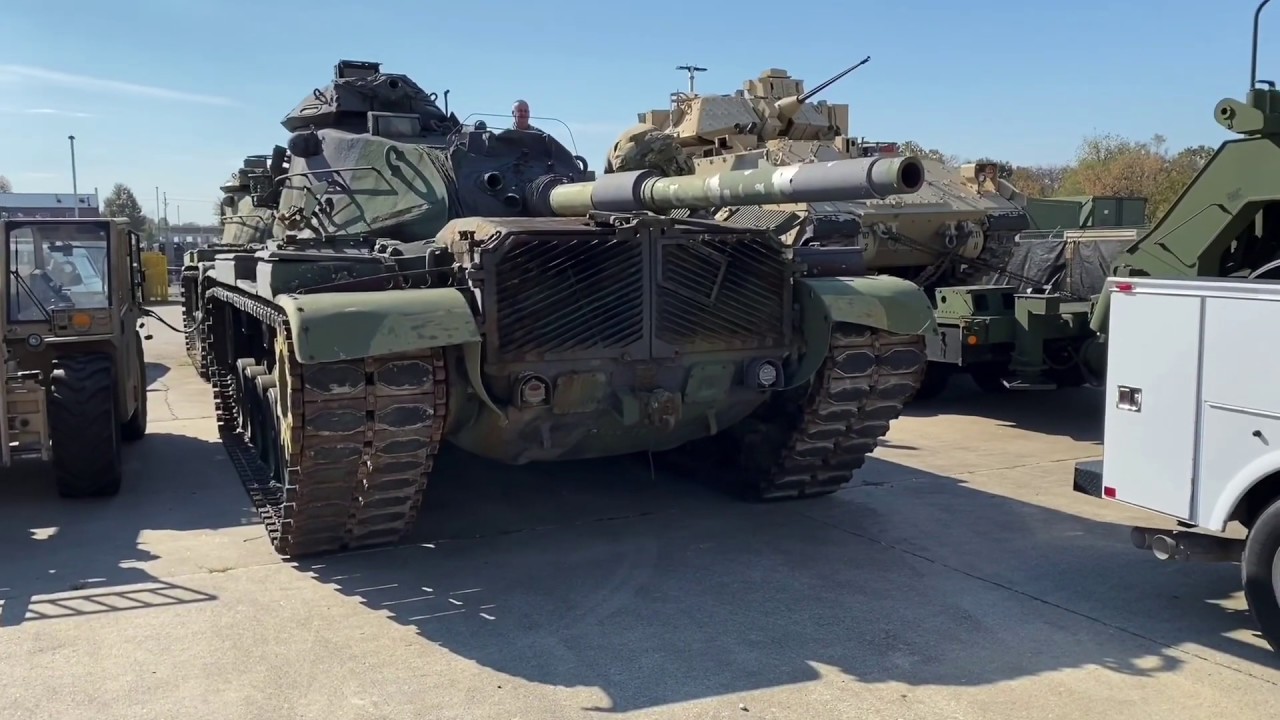 M60 tank starts for the first time in 30 years