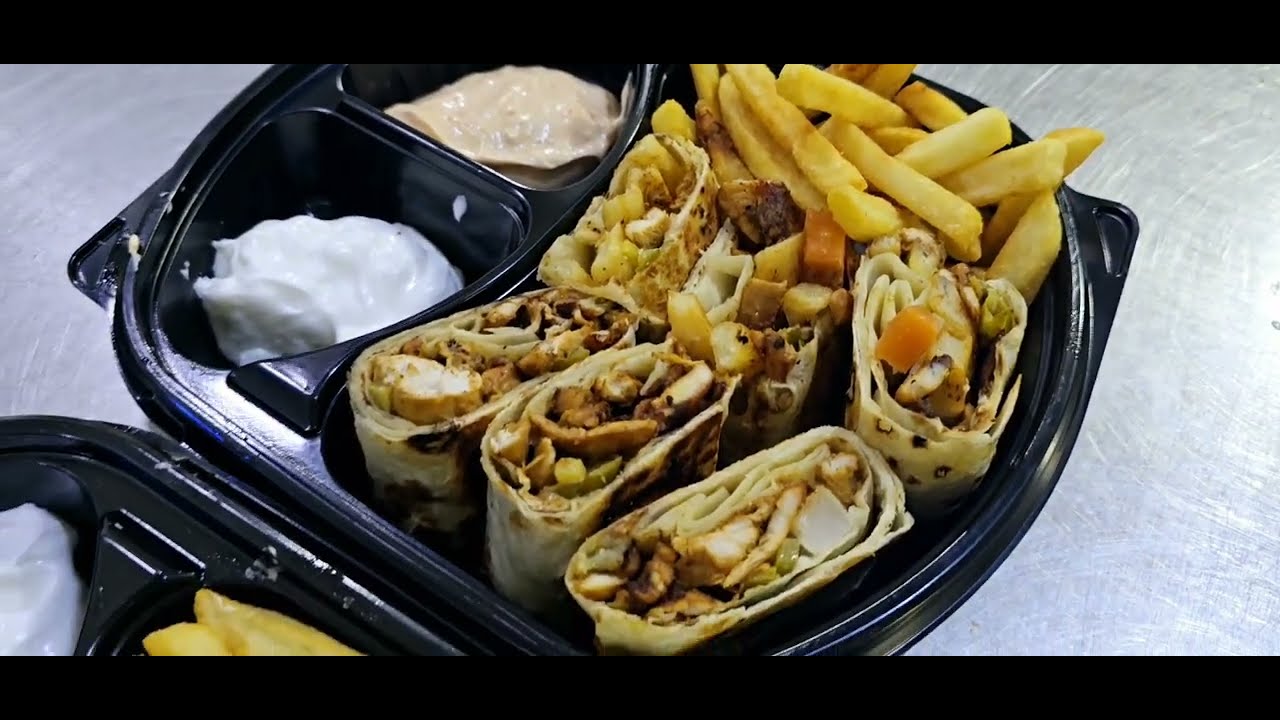 أطيب والذ شورما دجاج بتتبيلة فاخره مع طريقة الثومية وخبز الصاج /شيف هاني