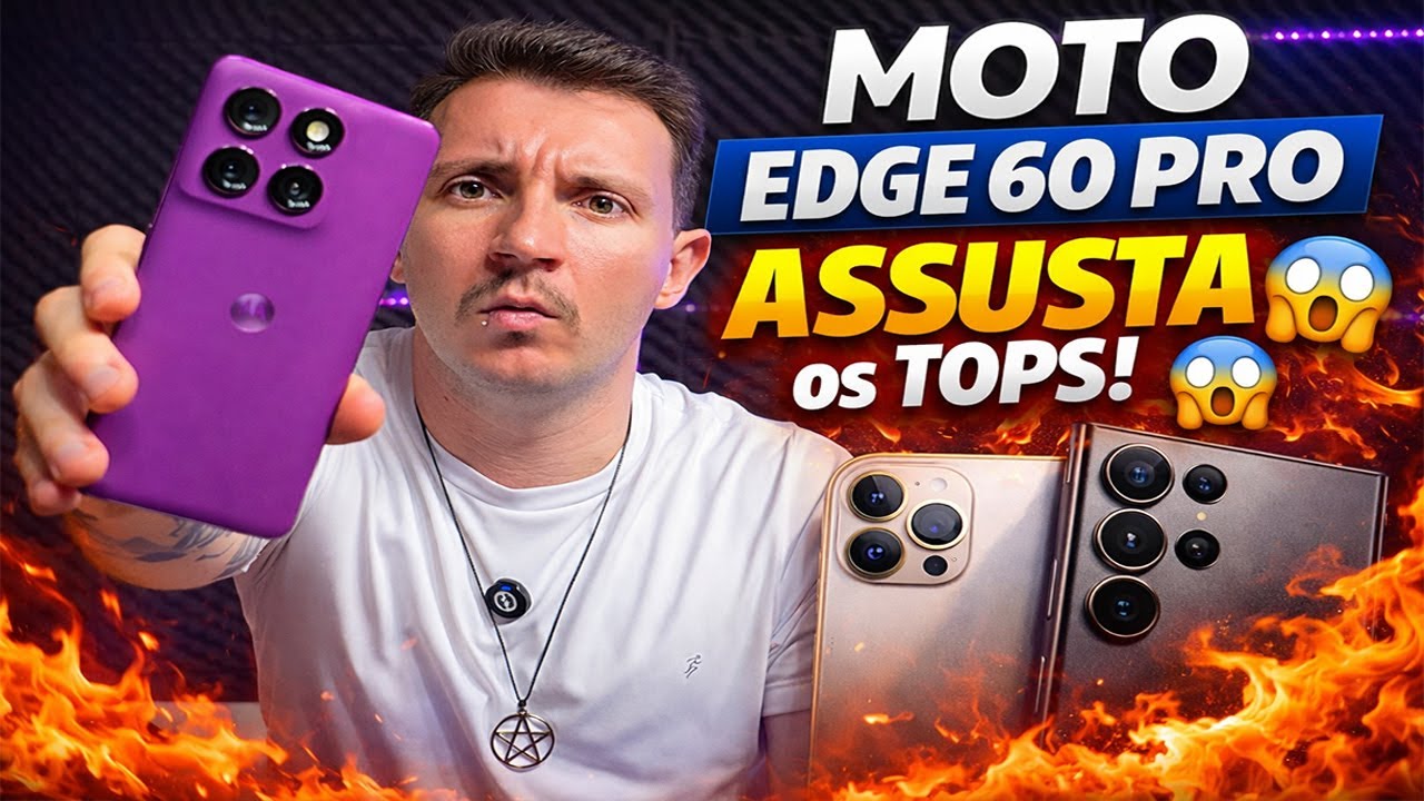 Moto Edge 60 Pro: o celular que NÃO DEVERIA ser tão bom assim