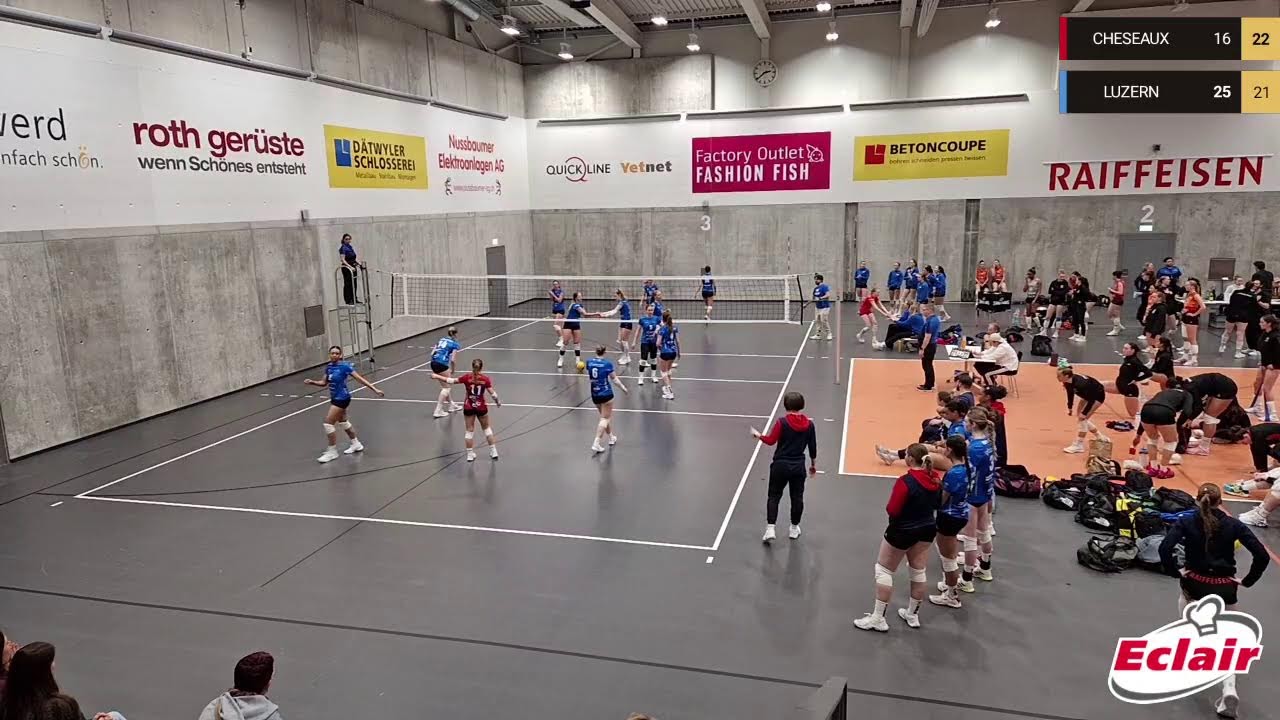 CHESEAUX VS LUZERN