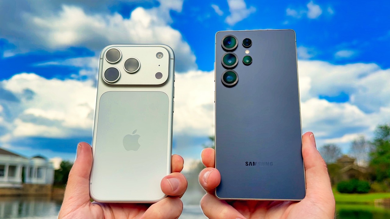 iPhone 17 Pro против Galaxy S25 Ultra: сравнение ТЕСТОВ КАМЕР!