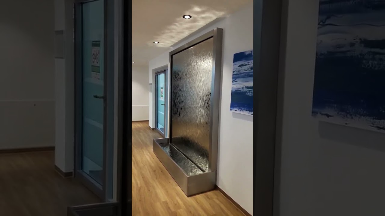 Indoor Water Fountain Mirror Polished Stainless Steel