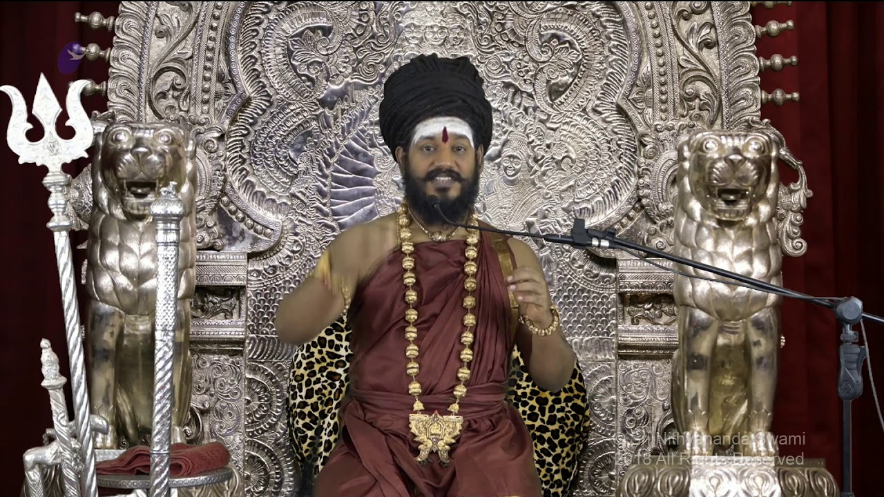 You Don't Need Thoughts to Run Your Life | Nithyananda Satsang | 17 Nov 2018