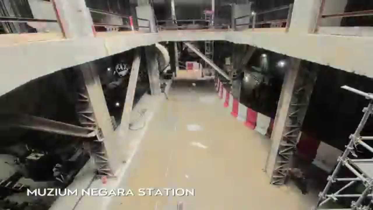 MRT Underground  Stations - Project Progress Time Lapse Video 1