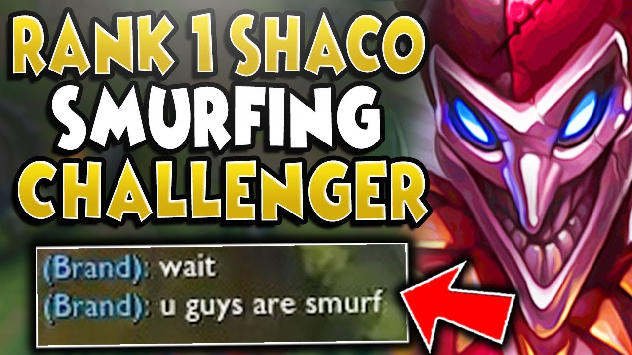 #1 SHACO WORLD MAKES CHALLENGER LOOK LIKE A JOKE! S9 SHACO JUNGLE GAMEPLAY! - League of Legends