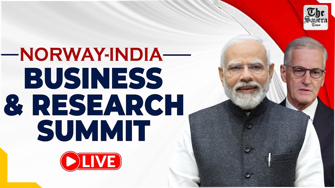LIVE: PM Modi, Norwegian Prime Minister jointly address India-Norway Business and Research Summit