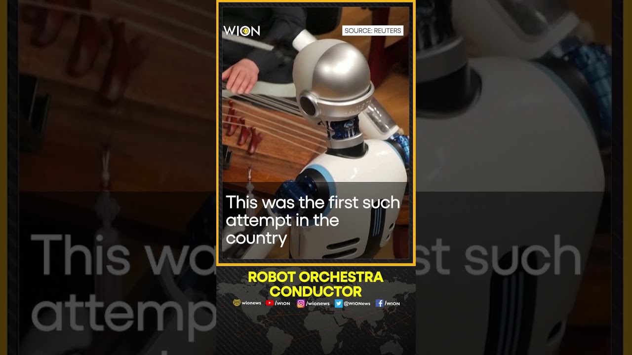 Robot takes podium as orchestra conductor in Seoul
