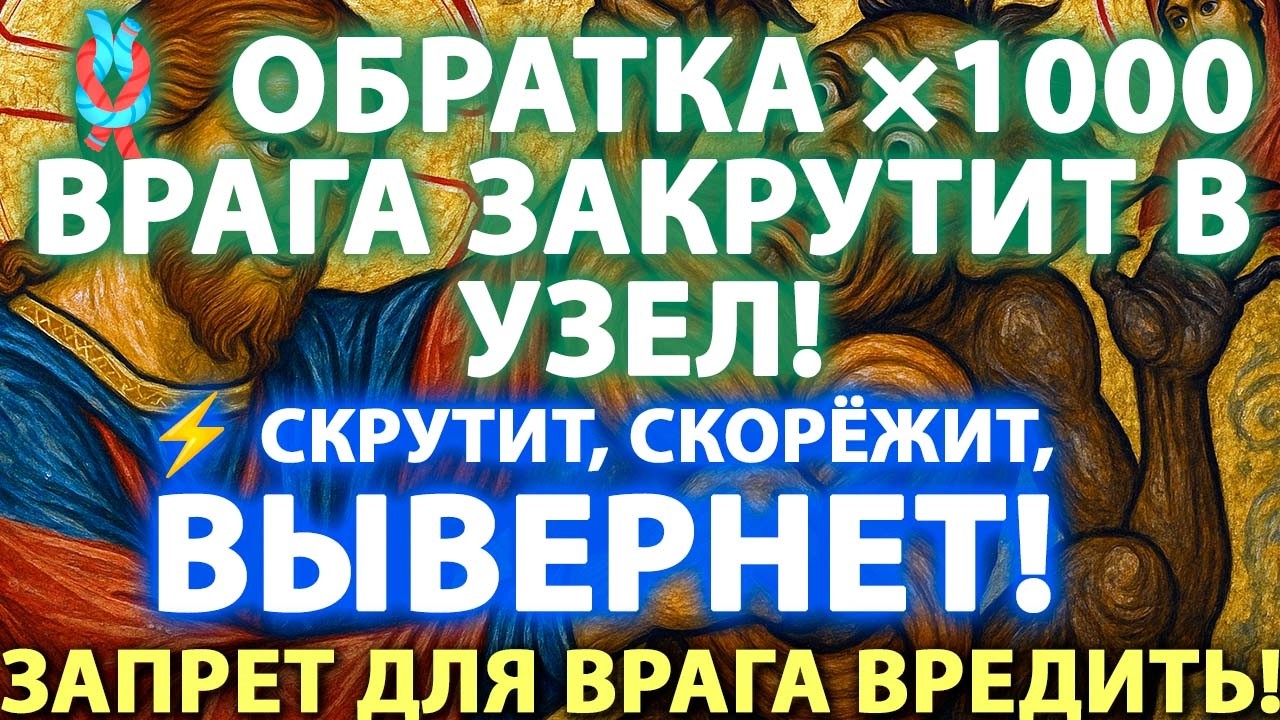 🪢 ОБРАТКА ×1000 — ВРАГА ЗАКРУТИТ В УЗЕЛ! ⚡️ СКРУТИТ, СКОРЁЖИТ, ВЫВЕРНЕТ!🔥⛓️Запрет для врага вредить!