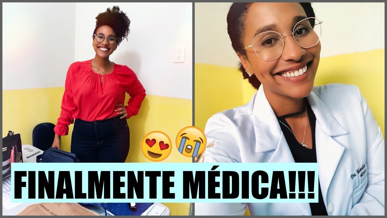 ROTINA DE UMA MÉDICA #1 PRIMEIRA SEMANA DE TRABALHO!