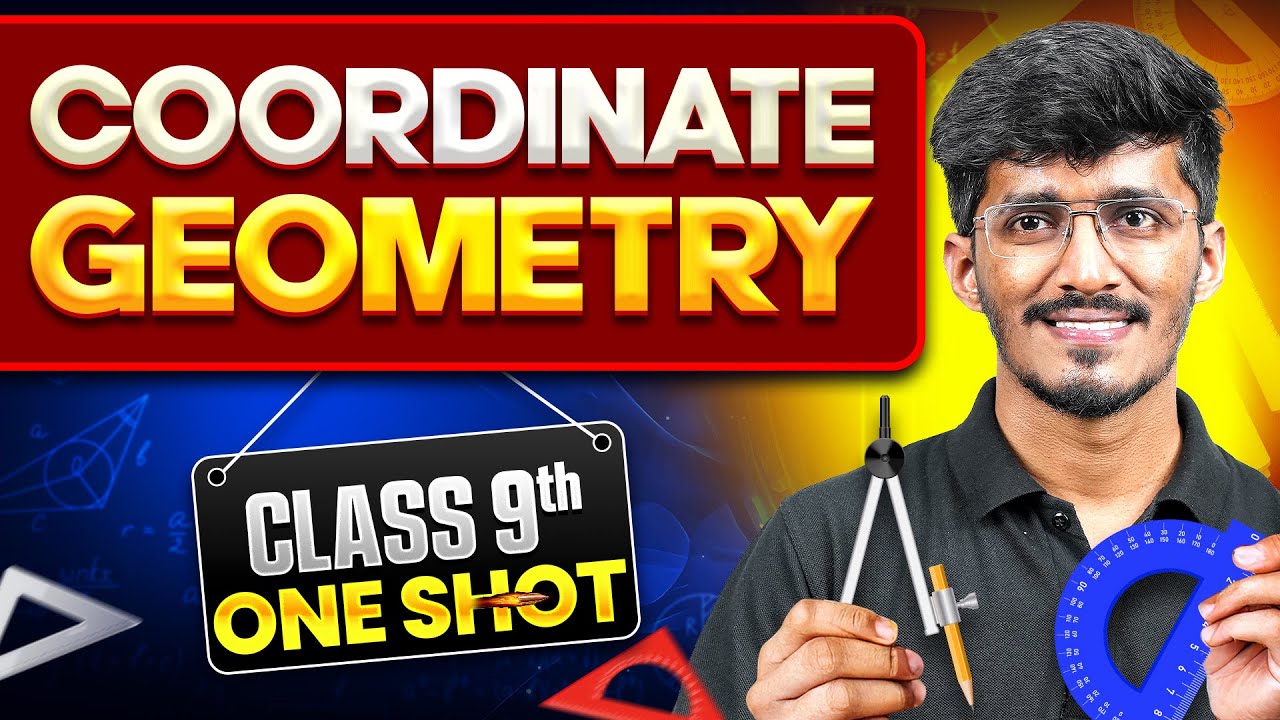 Coordinate Geometry | Full Chapter in ONE SHOT | CBSE Class 9 Maths | Mandar Sir PW