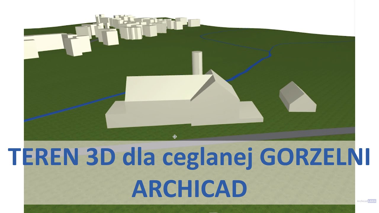 Jak zrobić teren 3D pod ceglaną Gorzelnie? - proces modelowania/timelapse