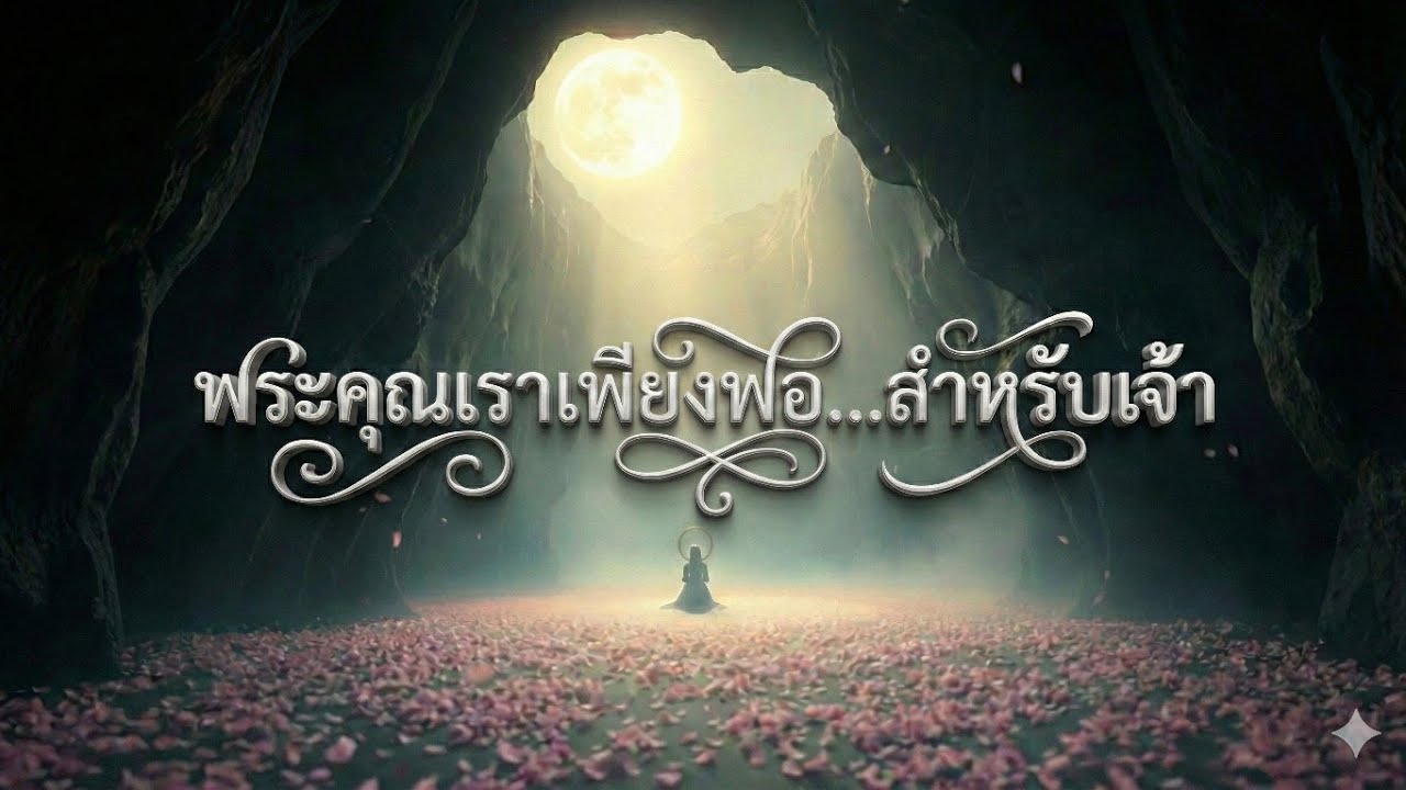 บทเพลงสดุดี...พระคุณเราเพียงพอ...สำหรับเจ้า