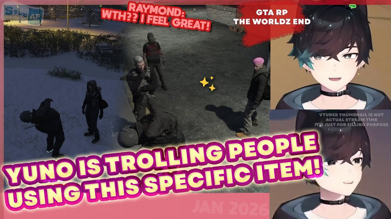 Yuno is TROLLING PEOPLE using THIS SPECIFIC ITEM to become "ZOMBIE", and then the REAL ONE appears!