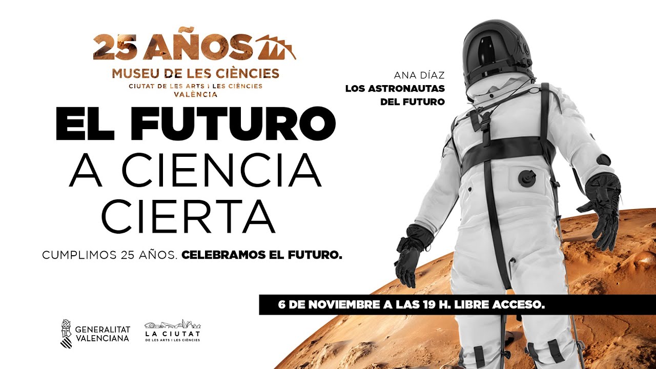 Astronautas del futuro. Conferencia | Museu de les Ci&egrave;ncies