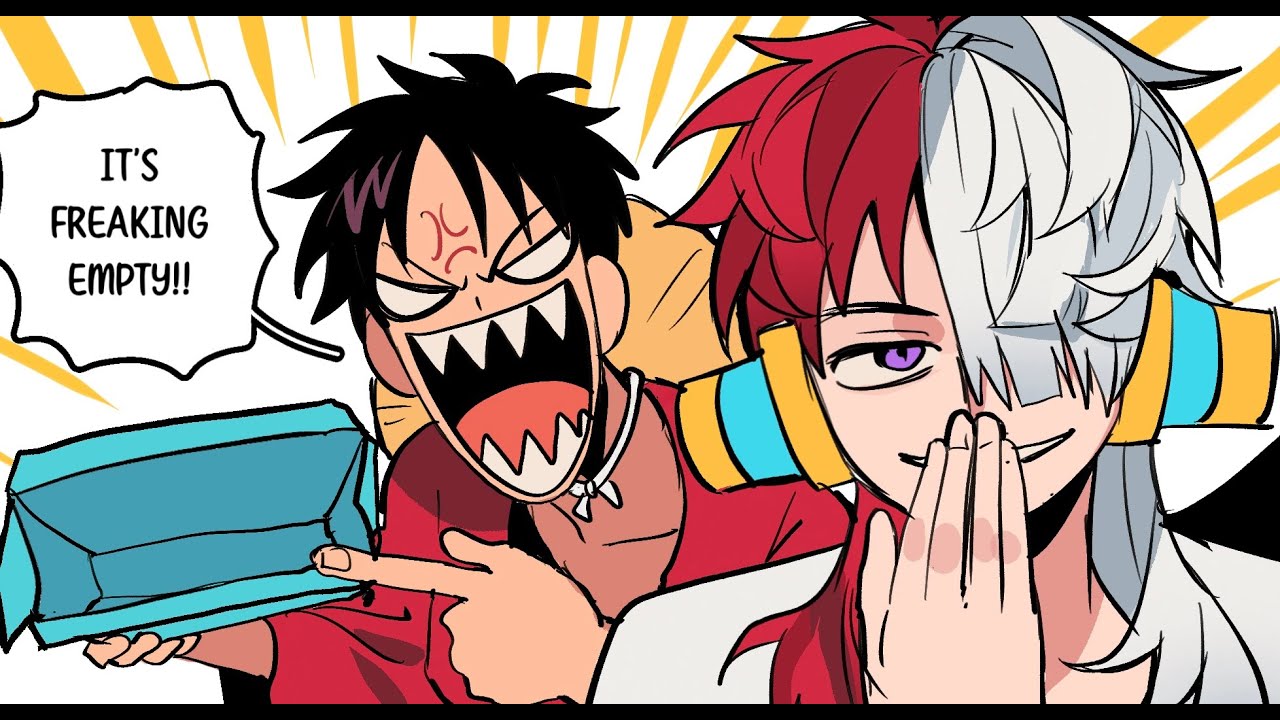 [ComicEdit] Big brother Uta and Little Sister Luffy|ONE PIECE