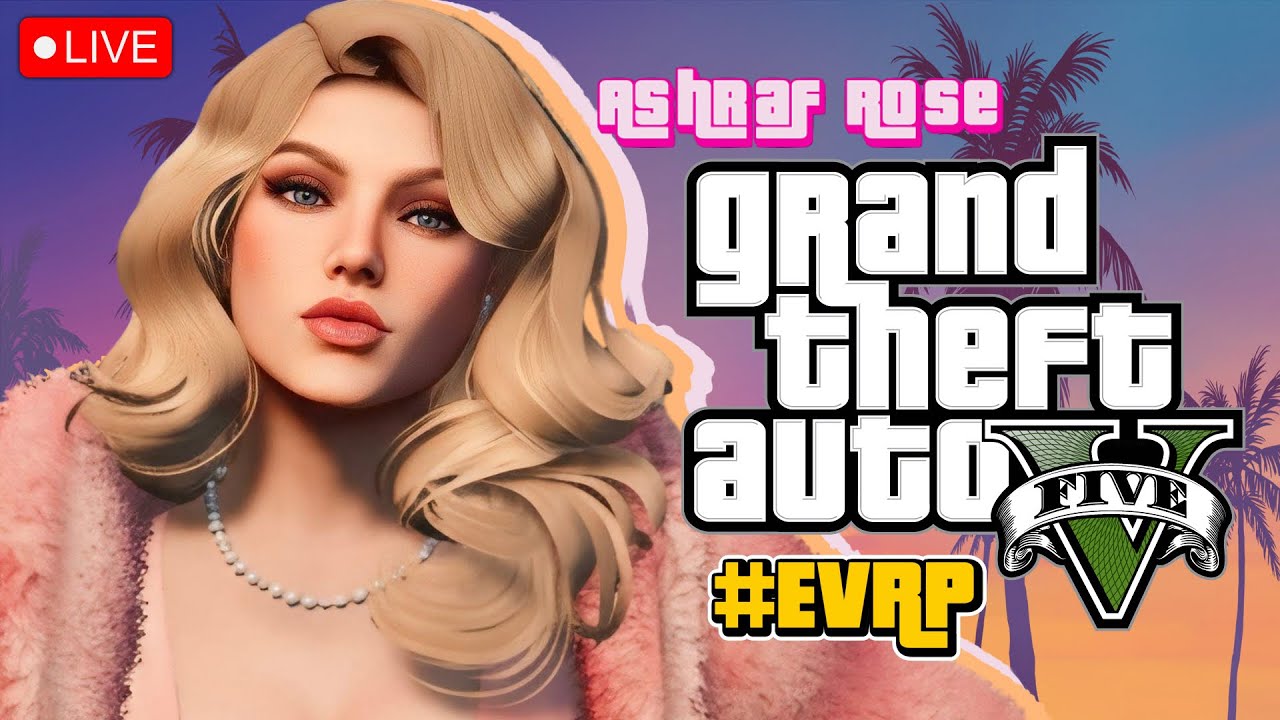 🌹 [Ashraf Rose] MASUK COMPETITION DULU THEN BALIK KAMPUNG | GTA ROLEPLAY (Malaysia) | #EVRP & #ABRP