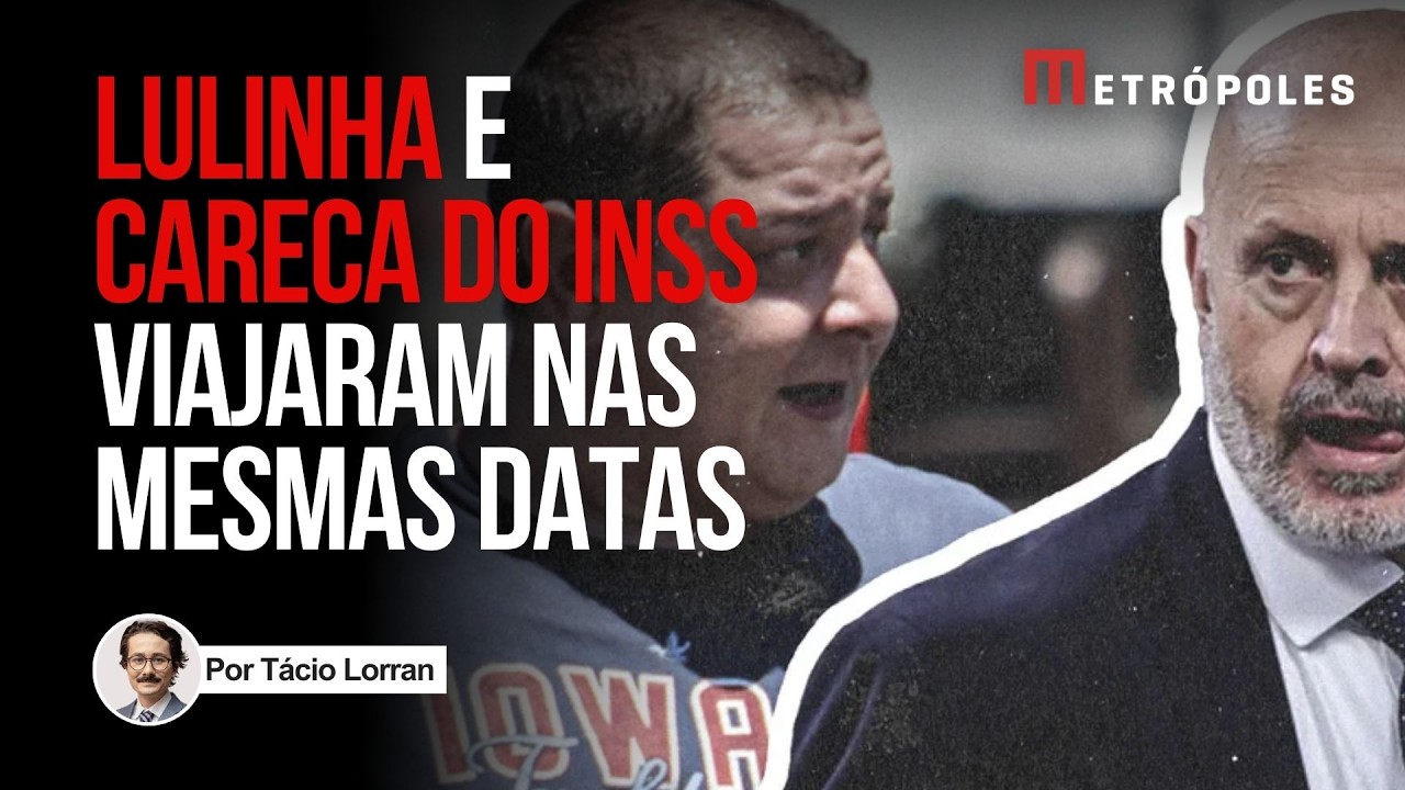 Relatório da PF: Lulinha e Careca do INSS estiveram em Madri e Lisboa nas mesmas datas